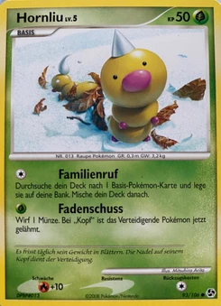 Pokémon-Karte Hornliu 093/106
