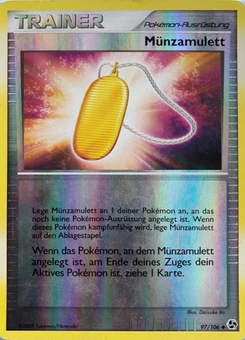 Pokémon-Karte Münzamulett 097/106