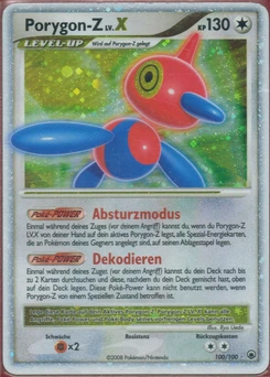 Pokémon-Karte Porygon-Z 100/100