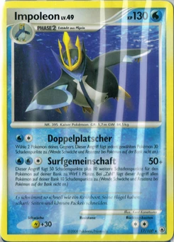 Pokémon-Karte Impoleon 017/100