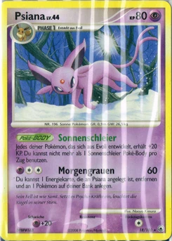 Pokémon-Karte Psiana 018/100
