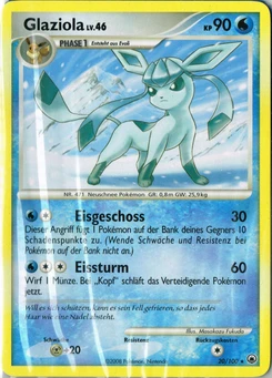 Pokémon-Karte Glaziola 020/100