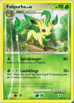 Pokémon-Karte Folipurba 024/100