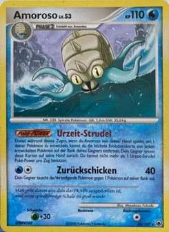 Pokémon-Karte Amoroso 026/100