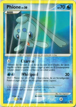 Pokémon-Karte Phione 027/100