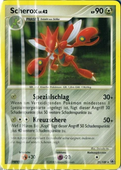 Pokémon-Karte Scherox 029/100