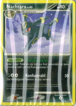 Pokémon-Karte Nachtara 032/100