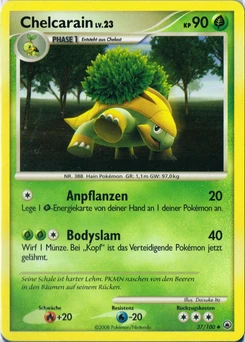 Pokémon-Karte Chelcarain 037/100