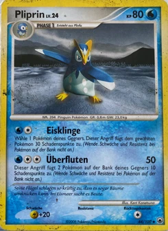 Pokémon-Karte Pliprin 044/100