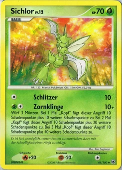 Pokémon-Karte Sichlor 046/100