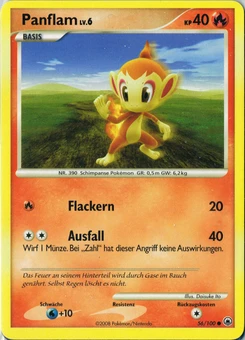 Pokémon-Karte Panflam 056/100
