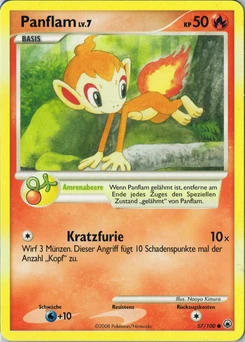 Pokémon-Karte Panflam 057/100