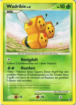 Pokémon-Karte Wadribie 059/100