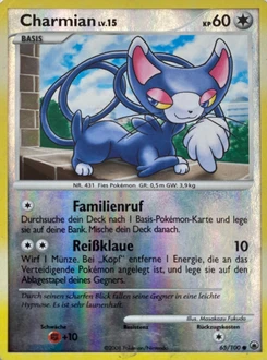 Pokémon-Karte Charmian 065/100