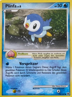 Pokémon-Karte Plinfa 072/100