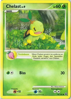 Pokémon-Karte Chelast 078/100