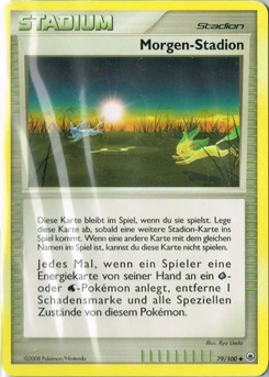 Pokémon-Karte Morgen-Stadion 079/100
