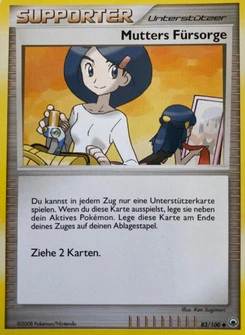 Pokémon-Karte Mutters Fürsorge 083/100