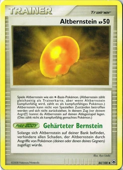 Pokémon-Karte Altbernstein 084/100