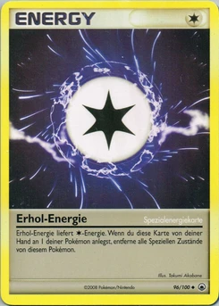 Pokémon-Karte Erhol-Energie 096/100