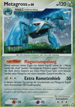 Pokémon-Karte Metagross 010/146
