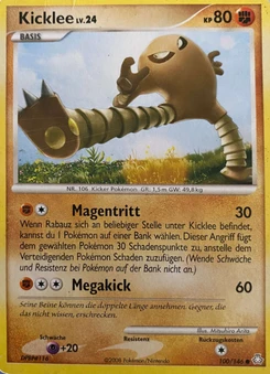 Pokémon-Karte Kicklee 100/146
