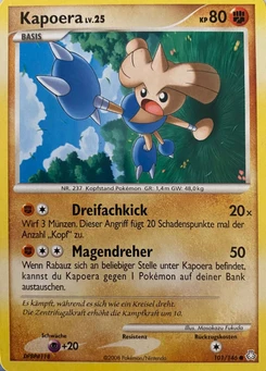 Pokémon-Karte Kapoera 101/146