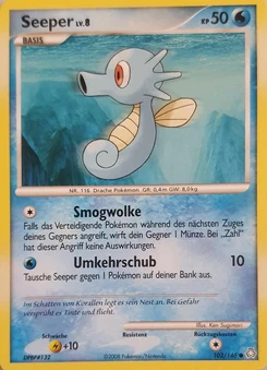 Pokémon-Karte Seeper 102/146