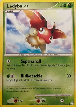 Pokémon-Karte Ledyba 104/146