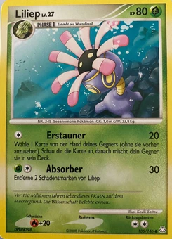 Pokémon-Karte Liliep 105/146