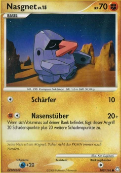 Pokémon-Karte Nasgnet 109/146
