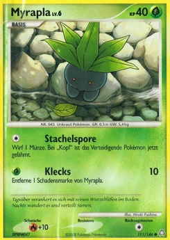 Pokémon-Karte Myrapla 111/146