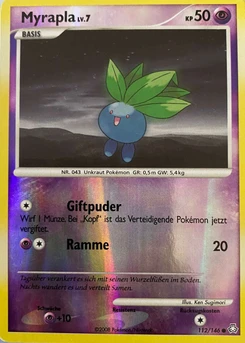 Pokémon-Karte Myrapla 112/146