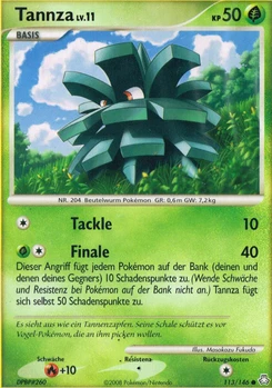 Pokémon-Karte Tannza 113/146