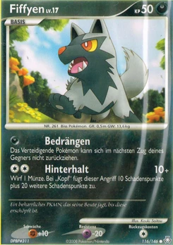 Pokémon-Karte Fiffyen 116/146