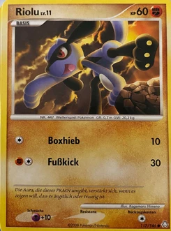 Pokémon-Karte Riolu 117/146