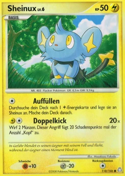 Pokémon-Karte Sheinux 118/146