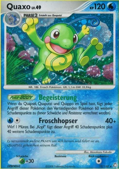 Pokémon-Karte Quaxo 012/146
