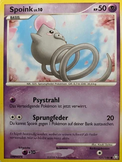 Pokémon-Karte Spoink 121/146