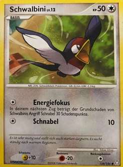 Pokémon-Karte Schwalbini 124/146