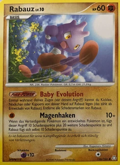 Pokémon-Karte Rabauz 126/146