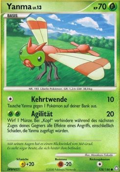 Pokémon-Karte Yanma 128/146