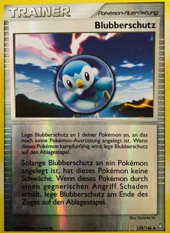Pokémon-Karte Blubberschutz 129/146