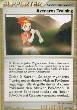 Pokémon-Karte Avenaros Training 130/146