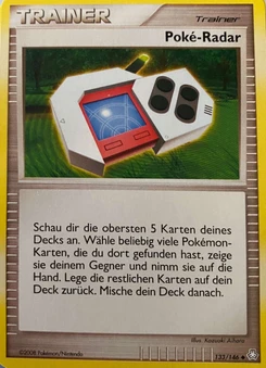 Pokémon-Karte Poké-Radar 133/146