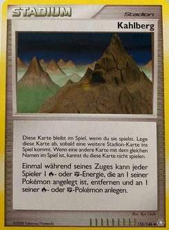 Pokémon-Karte Kahlberg 135/146
