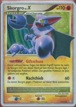 Pokémon-Karte Skorgro 141/146