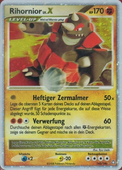 Pokémon-Karte Rihornior 145/146