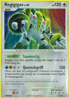 Pokémon-Karte Regigigas 015/146
