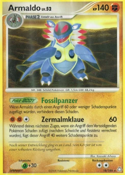 Pokémon-Karte Armaldo 018/146